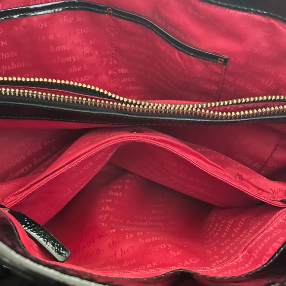 Kate Spade black and white Jacquard tote - Picture 8 of 13